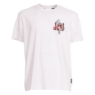Roberto Cavalli Camiseta con logo estampado - Tops - Hombre - Blanco - 2XL