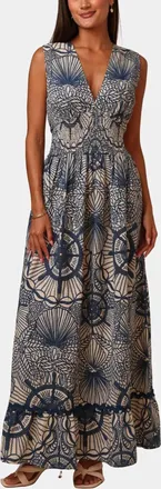 Shore Leave Gracie Maxi Dress In Anchors Away