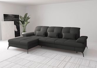 Sit&more Ecksofa »Amica, L-Form, inkl. Sitztiefenverstellung & Armteilverstellung« wahlweise mit Bettfunktion, Bettkasten und Kopfteilverstellung