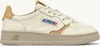 Autry MEDALIST LOW SNEAKERS IN SAND LEATHER
