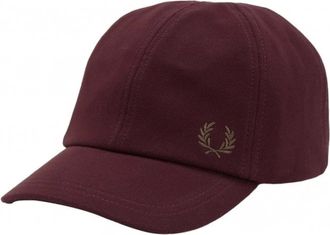 Fred Perry Gorra cl&aacute;sica de piqu&eacute; - Accessories - Hombre - Rojo - ONE SIZE