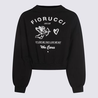 Fiorucci Black Cotton Sweatshirt
