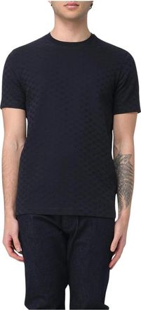 Emporio Armani Hombre, Camisetas, Azul, Talla: L