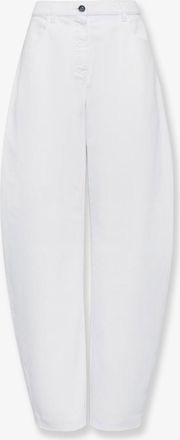 Alaia Pantaloni in denim curved - ALAIA - gender_Woman