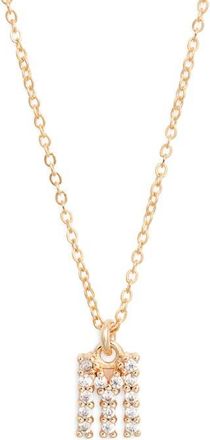 Set & Stones Gemma Initial Necklace in Gold /M at Nordstrom