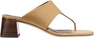 Margaux Eyewear The Deia 50 Sandal in Praline Nappa at Nordstrom, Size 39.5