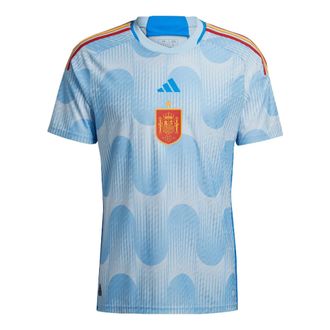 adidas Spain 2022-2023 World Cup Away Authentic Jersey Asia Sizing HE2024