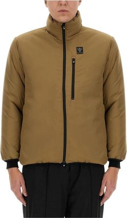 South2 West8 Insulator Jacket - Poly Peach Skin - Heren - Winterjassen - Bruin - M - Leer - Jassen