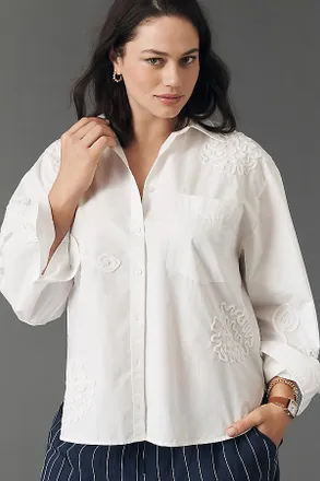 Maeve The Shrunken Bennet Buttondown Shirt by Maeve