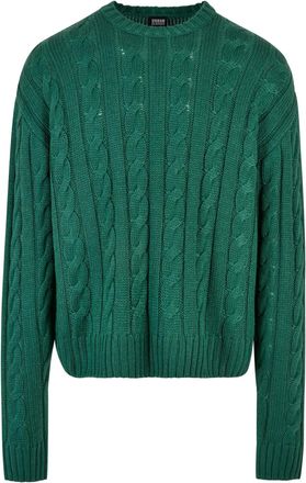 Urban Classics Heren Boxy Sweatshirt (Groen)