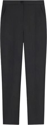Halfboy Donkergrijs New York Slang - Dames - Slim Fit Broeken - Grijs - M - Broeken