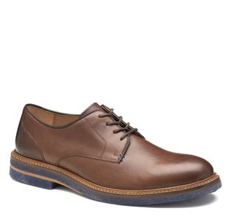 Johnston & Murphy Calder Plain Toe Lace-Up Oxford Shoe