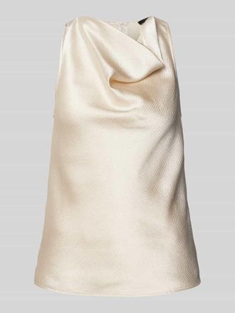 someday Someday Regular Fit Blusentop mit Wasserfall-Ausschnitt Modell Ziam in Sand, Gr&ouml;&szlig;e 42