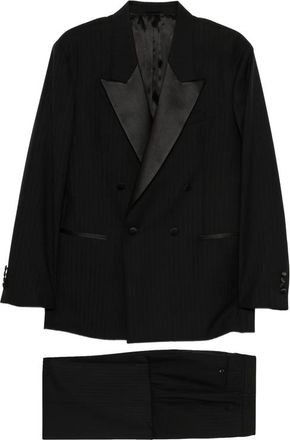 Reveres 1949 Shawl-lapel Striped Suit