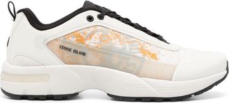 Stone Island Grime panelled sneakers - men - Fabric/Fabric/Polyurethane/Rubber - 42 - Neutrals
