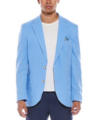 Tailorbyrd Tailorbyrd Solid Linen-Blend Sportcoat