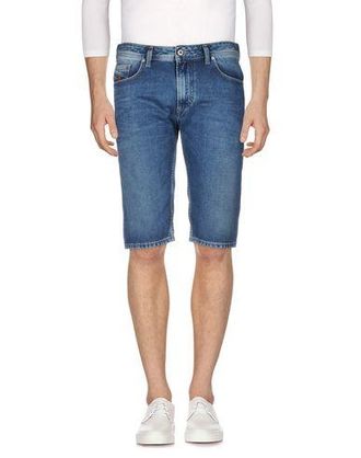 Diesel BOTTOMWEAR - Denim shorts on YOOX.COM