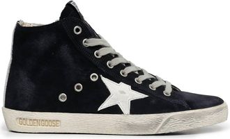 Golden Goose Womens Francy Sneakers In Night Blue
