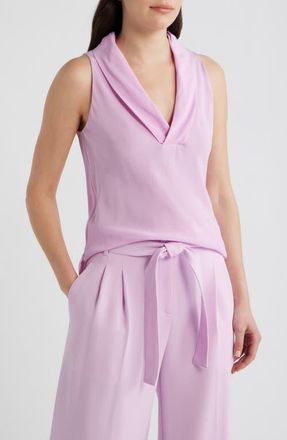 BOSS Bolaru Silk Shell in Sakura Rose at Nordstrom, Size 14