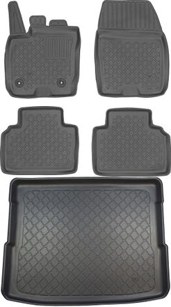 OEM Ford Tourneo Courier Kombivan De 06.2014 Set - Alfombrillas + Alfombrilla Para Maletero