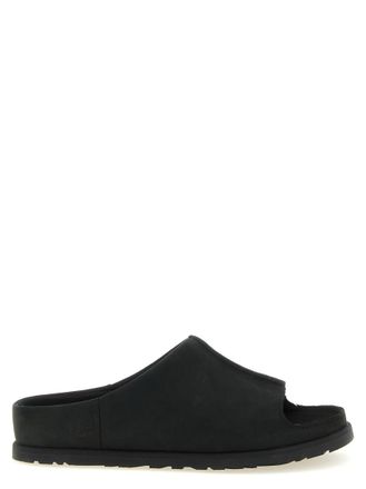 UGG Black Solid Slides