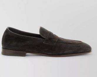 Brunello Cucinelli leather penny loafers
