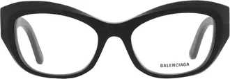Balenciaga Demo Cat Eye Ladies Eyeglasses BB0398O 001 54