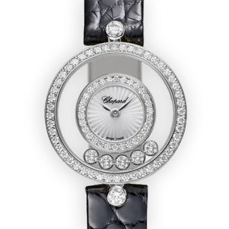 Chopard Happy Diamonds Quartz White Dial Ladies Watch 203957-1214