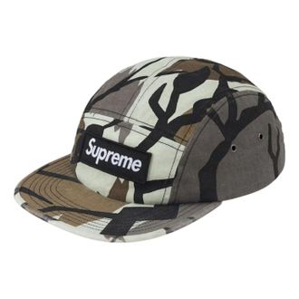 SUPREME FW26 Military Camp Cap Fall Grey Predator Camo SUP-FW26-2026-GRY