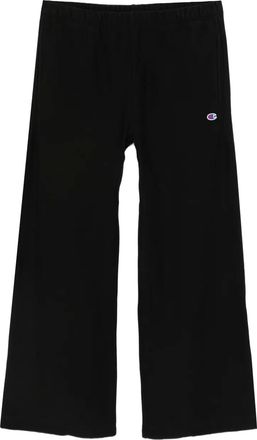 Champion Pantaloni con applicazione logo - Nero