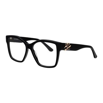 Karl Lagerfeld Kl6215 Optical Frame - female - Karl Lagerfeld - Glasses - Black - 55 MM - Accessories