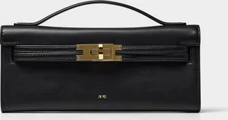 JW PEI Womens Bria faux-leather evening bag