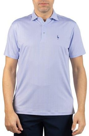 Tailorbyrd Dots Print Performance Polo in Blue at Nordstrom Rack, Size Xx-Large