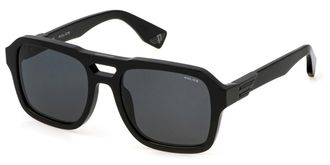 Police SPLN65 FOREVER 2 0700 Mens Sunglasses Black Size 55
