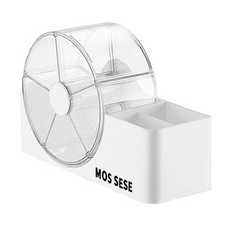 OEM Organizadores De Accesorios Para El Cabello Con Soporte Para Cepillos - Blanco