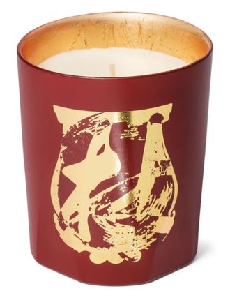 Cire Trudon x Ma&icirc;tre Tseng Terre &agrave; Terre candle (270g) - unisex - Cotton/Wax/Gold Leaf/ceramic - OS - Red
