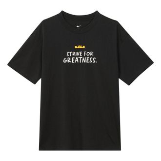 Nike LeBron James 40K Points T-Shirt Black Purple Yellow HV4688-010