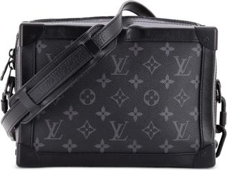 Louis Vuitton Soft Trunk Bag Monogram Eclipse Canvas shoulder bag - Zwart