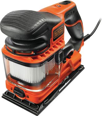 Black+Decker Black+decker Levigatrice 1/3 Foglio Con Filo 270w - Duosand - Ka330eka-qs