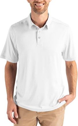 Cutter & Buck Coastline Epic Comfort Polo in White at Nordstrom, Size Xxx-Large