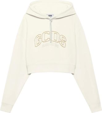 GCDS Mujer, Sudaderas, Blanco, Talla: XL