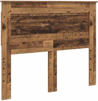 vidaXL Cabecero Con Cabecera Madera Vieja 135 Cm Madera Contrachapada Vidaxl
