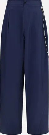 Darkpark Phebe chain adorned wide-leg Pants Female 40