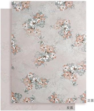 No Brand 10 Hojas De Papel De Regalo Con Estampado De Flores Y Cajas De Regalo, Resistente Al Agua (gris)