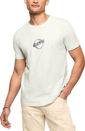 Lucky Brand Blue Moon Logo Graphic T-Shirt in Illusion Blue at Nordstrom, Size Xx-Large