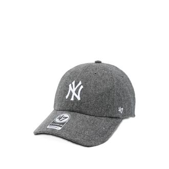 Sporty & Rich Charcoal Logo Cap