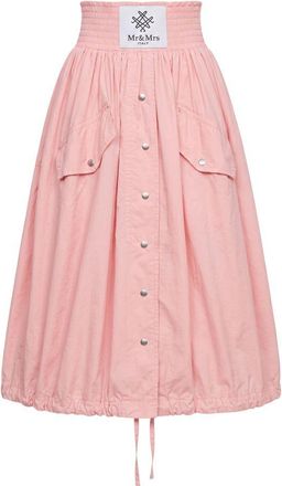 Mr & Mrs Italy pink Polyester Women Womens Skirt