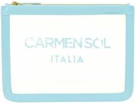 Carmen Sol Firenze Clear in Baby Blue at Nordstrom