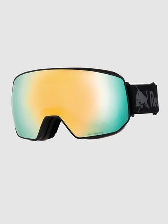 Red Bull Spect Eyewear Fink Black Goggle geel