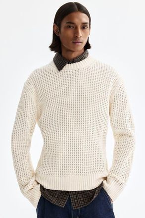 H&M Regular-fit Sweater in Cream at Nordstrom, Size Xx-Large